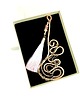 zakładki do książek Ozdobna zakładka do książki z opalem wire wrapping 5
