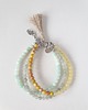 bransoletki z kamieni naturalnych Bransoletka TRIO BOHO ART jadeit, jaspis, seledyn, aqua, żółty 2