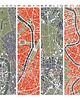 plakaty Plakat Six cities - plany miast 1