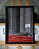 grafiki i ilustracje Ręcznie drukowany linoryt "Osiedlowy sen o NBA" 30x40cm 2
