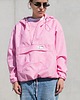 kurtki damskie Kurtka wiatrówka typu anorak różowa 4