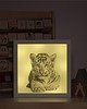lampy do pokoju dziecka Lightbox - Lampka Nocna Z Tygryskiem Do Pokoju Dziecka 1