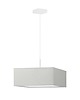 lampy wiszące Żyrandol wiszący do salonu z abażurem BOGOTA 2