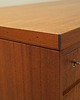 biurka Biurko tekowe, duński design, lata 70, produkcja: Dania 7