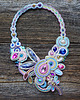 kolie Secret Garden- naszyjnik Soutache 1