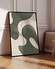 plakaty Plakat green abstract no.1 2