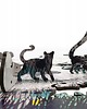 puzzle dla dzieci PUZZLE DREWNIANE DUŻA PANDA 140 elementów L 1