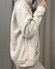 bluza z kapturem damska Ocieplana bluza Amore Mio 3