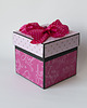 kartki scrapbooking 18 urodziny, exploding box, kartka 3d osiemnastka 1