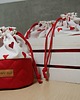 kosmetyczki Worek-kosmetyczka serca mały 1