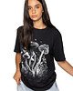 t-shirt damskie Koszulka loose fit UNDERWORLD Mushrooms 1