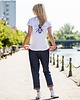 spodnie materiałowe damskie Spodnie  Boyfriend Jeans 415 ciemny jeans 5