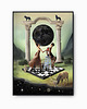plakaty Surrealistyczny Plakat "The Game of Love" Kolaż 4