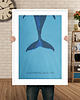 plakaty Wieloryb - plakat fine art, giclee 4