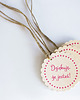 akcesoria dziecięce - różne Etykietki personalizowane VINTAGE 3
