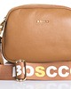 torby na ramię Torebka skórzana z ozdobnym paskiem - camel  (7127) 1