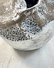 wazony Wazon ceramiczny z ciemnej gliny o organicznej strukturze 3