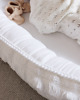 śpiwory i rożki niemowlęce Boho Gniazdko niemowlęce Białe 3