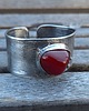 bransoletki wire wrapping Winna czerwień -  bransoletka regulowana 4