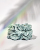 akcesoria dla niej CRYSTALLOVE Gumka do włosów z jedwabiu amazonite - limited edition 4