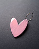 kolczyki z masy plastycznej Kolczyki ecce serce no1 1