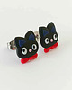 kolczyki z masy plastycznej Kolczyki kotki 2