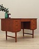 biurka Biurko tekowe, duński design, lata 70, produkcja: Dania 2