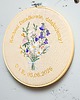 Ślub - inne Podziękowania, Indywidualna dedykacja, haft w tamborku 23 cm 2