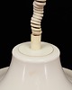 lampy wiszące Lampa wisząca biała, duński design, lata 70, producent: Fog & Morup 3