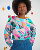 bluzki z długim rękawem damskie Bluzka Watercolor Dream 1