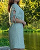 sukienki midi damskie Boho Romantyczna Muślinowa Letnia Sukienka Do Kolan W Stylu Country, 100% Baw 4