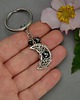 breloki Oryginalny brelok księżyc, breloczek hematyt wire wrapping 3
