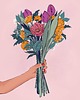 grafiki i ilustracje Plakat "Kwiaty" wydruk 1