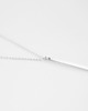 naszyjniki - inne Rhodium Plated Vertical Bar Necklace 2