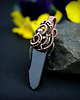 wisiory Kwarc dymny wisiorek wire wrapping 6