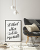 plakaty Plakat Twój cytat black 1