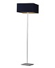 lampy podłogowe Minimalistyczna lampa stojąca z kwadratowym abażurem PRAGA GOLD 6