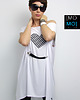 sukienki midi damskie Tunika/ Bluzka/Sukienka Oversize BIAŁA by momo 1