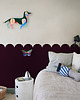 tapety i naklejki ścienne Wainscoting Solid  Dark - samoprzylepny dekoracyjny panel ścienny 4