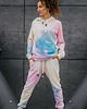 bluza z kapturem damska Damska Bluza Expres Zamek DR.CROW Abstract Pastels 2