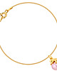 bransoletki złote Bransoletka z kotkiem z perełką Swarovski /1953/ 1