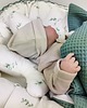 śpiwory i rożki niemowlęce Kokon niemowlęcy z wyjmowanym materacem, kokon w listki eukaliptusa 4