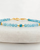 bransoletki z kamieni naturalnych Chalcedon Niebieski Bransoletka 1