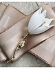 broszki Brosza  White Flower NEW 10
