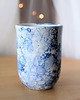 kubki Kubek  Biały & Kobalt Marmur Ceramiczny 300ml 4