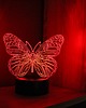 lampy do pokoju dziecka Lampka LED motyl 2