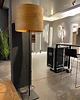 lampy podłogowe Lampa podłogowa LEEA - BLACK OAK.  Abażur fornir  dąb. 2