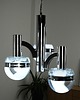 lampy wiszące Żyrandol Space Age, szkło Murano, lata 70, produkcja: Włochy 1