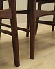 krzesła Komplet czterech krzeseł tekowych, duński design, lata 70, produkcja: Dania 9