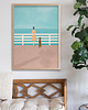 plakaty Morska promenada - plakat fine art 1